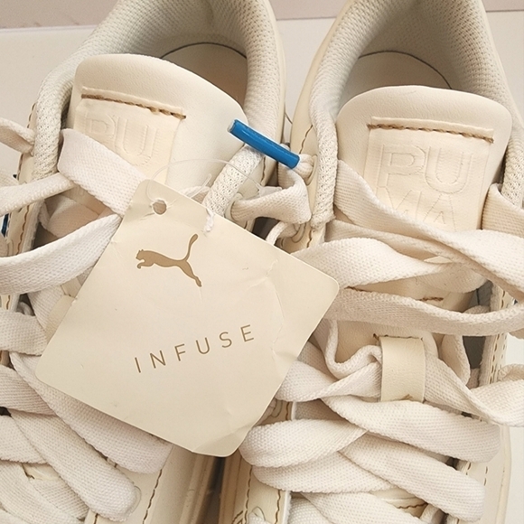 NWOB Puma Cream Blue Mayze Infuse Women's Sneakers Size 7 - Picture 9 of 16